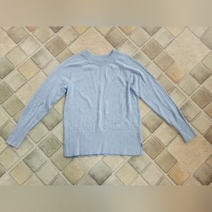 Lilly Pulitzer Salima Sweater In Heathered Bonaire Blue Size Small